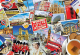 London Bus Shaped Tin 550-Piece Puzzle