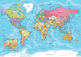 Map of the World Tin 550-Piece Puzzle
