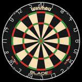 Winmau Blade 6 Dartboard and 90 Piece Darts Accessory Kit
