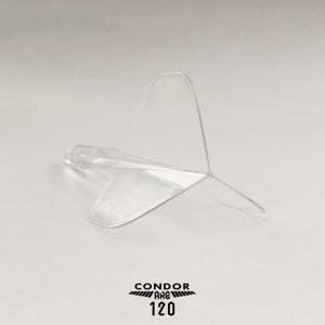 CONDOR AXE 120 Dart Flights – Standard Shape – Clear Short