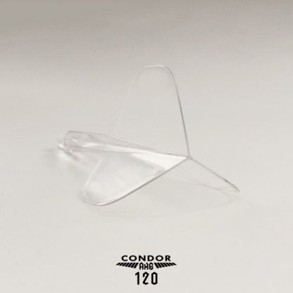 CONDOR AXE 120 Dart Flights – Standard Shape – Clear Medium