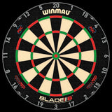 Winmau Blade 6 Triple Core Dartboard and Target Corona Light