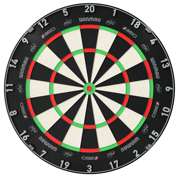 Winmau Blade 360 Triple Core Dartboard - Official PDC Match Quality
