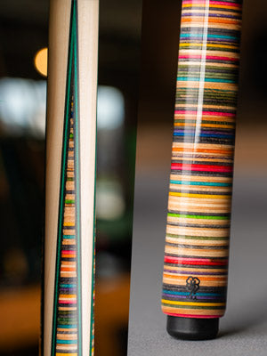 McDermott ChopSP2 Sneaky Pete Skateboard Cue 19oz