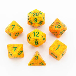 Speckled Dice: 7Pc Lotus