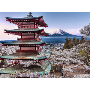 Nathan Jigsaw Puzzle Couer du Japon 500 piece Jigsaw Puzzle