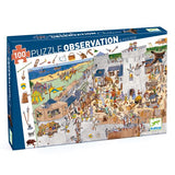 Observation Jigsaw Puzzle - Fortified Castle 100 pcs