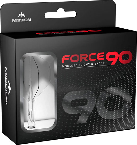 Mission Force 90 - New Moulded Flight & Shaft System - Clear - No2 - Tweenie