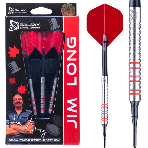 Jim Long Galaxy 19g Soft Tip Darts