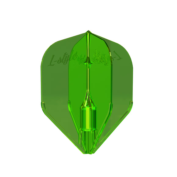 L-Style L3 Fantom Small Standard EZ Flights Clear Green