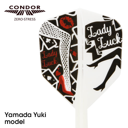 Lady Luck-White-Small-Condor Zero Stress Flight-Short 21.5mm