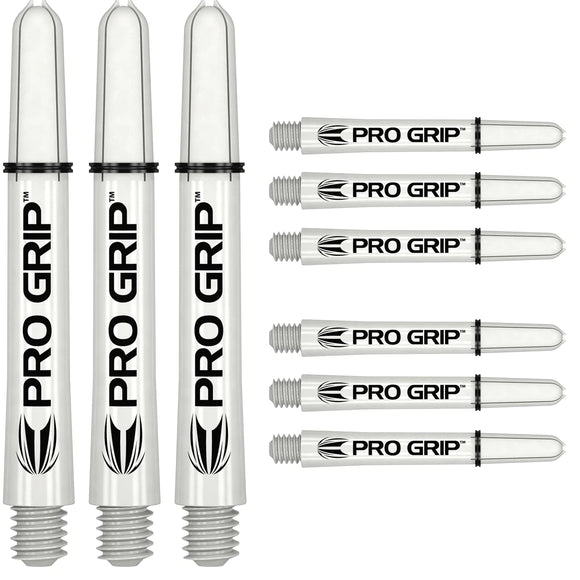 Target Pro Grip INT White Shafts 9 Pack