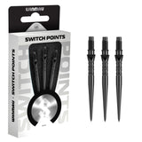 Winmau Switch Points Wave Black 40mm