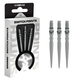 Winmau Switch Points Groove Silver Effect 40mm