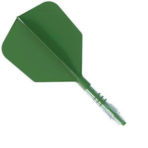 Cuesoul Rost T19 Carbon Fibre - Big Wing - Green Size 4 32mm