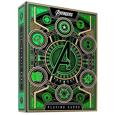 Theory 11 Playing Cards: Avengers Green