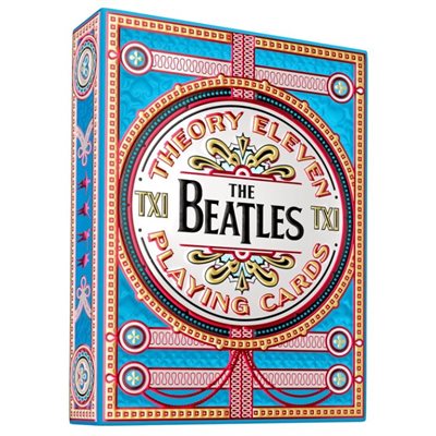 Theory 11 Playing Cards: Beatles Blue