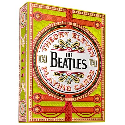 Theory 11 Playing Cards: Beatles Green