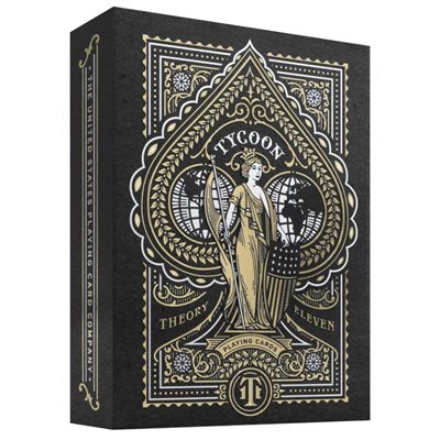 Theory 11 Playing Cards: Tycoon Black