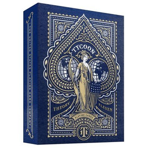 Theory 11 Playing Cards: Tycoon - Blue