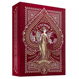 Theory 11 Playing Cards: Tycoon - Red