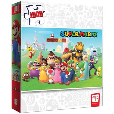 Puzzle: Super Mario Mushroom Kingdom Jigsaw Puzzle 1000pcs