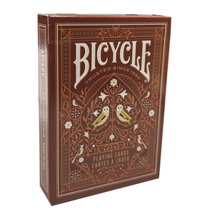 Bicycle Playing Cards: Aviary Orange
