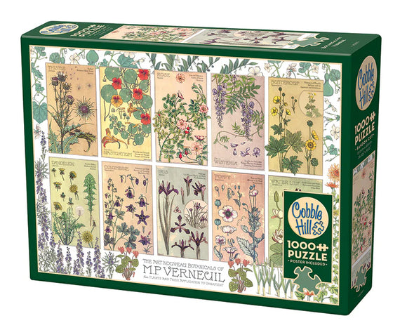 Cobble Hill Botanicals by Verneuil Jigsaw Puzzle 1000pcs