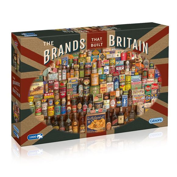 Puzzle - 1000 pcs - The Brands that Built Britain