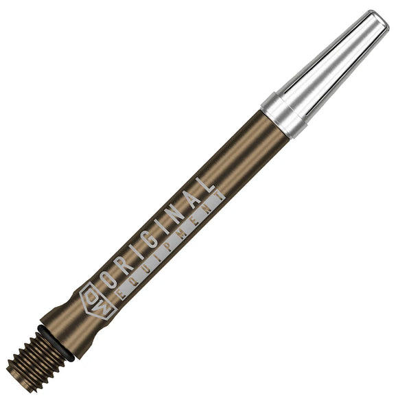 Dart World Top Spin V2 Dart Shafts - Medium Bronze