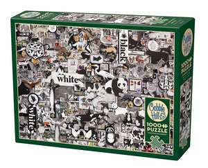 Cobble Hill Black and White: Animals | 1000 Piece