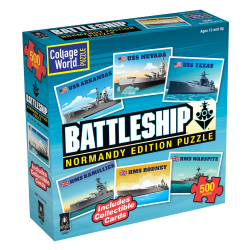 Battleship Collage - 1000pc Jigsaw Puzzle