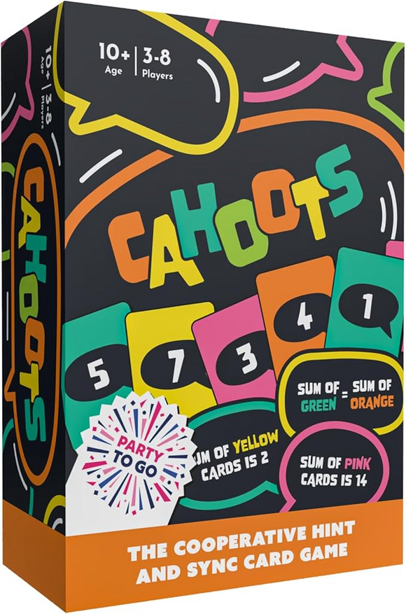 Cahoots Party To Go