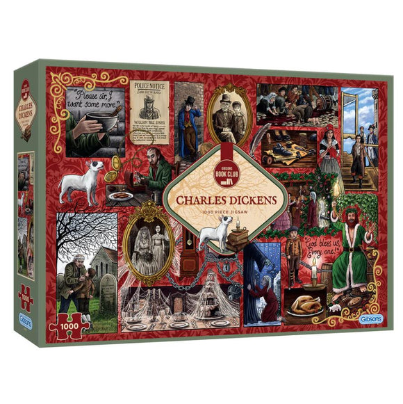 Puzzle - 1000 pcs - Book Club Collection: Charles Dickens