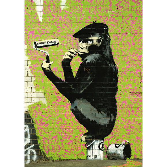 Piatnik Puzzles -BANKSY, Roller Chimp 1000pcs