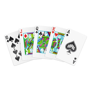 Copag WSOP 2021 100% Plastic Playing Cards - Narrow Size (Bridge) Regular Index Red Decks
