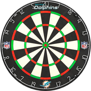 NFL Professional Dartboard Official Licensed - Miami Dolphins