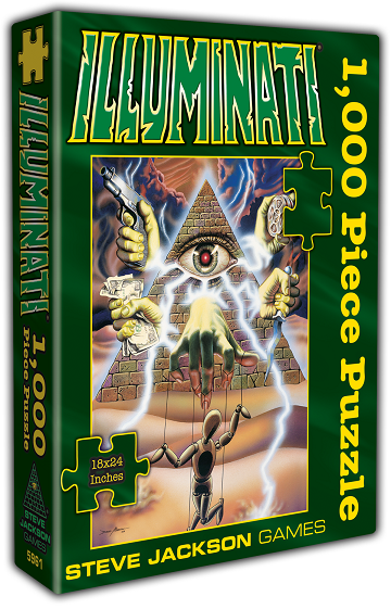 Illuminati 1000pc Jigsaw Puzzle
