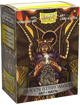 Sleeves: Dragon Shield: Matte: QUEEN ATHROMARK(100)