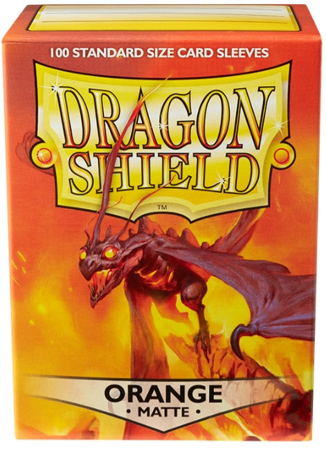 Sleeves: Dragon Shield: Matte: Orange (100)