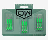 DW Clinch Shaft Lime Short 9 Pack