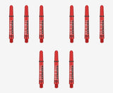 DW Clinch Shaft Red Medium 9 Pack