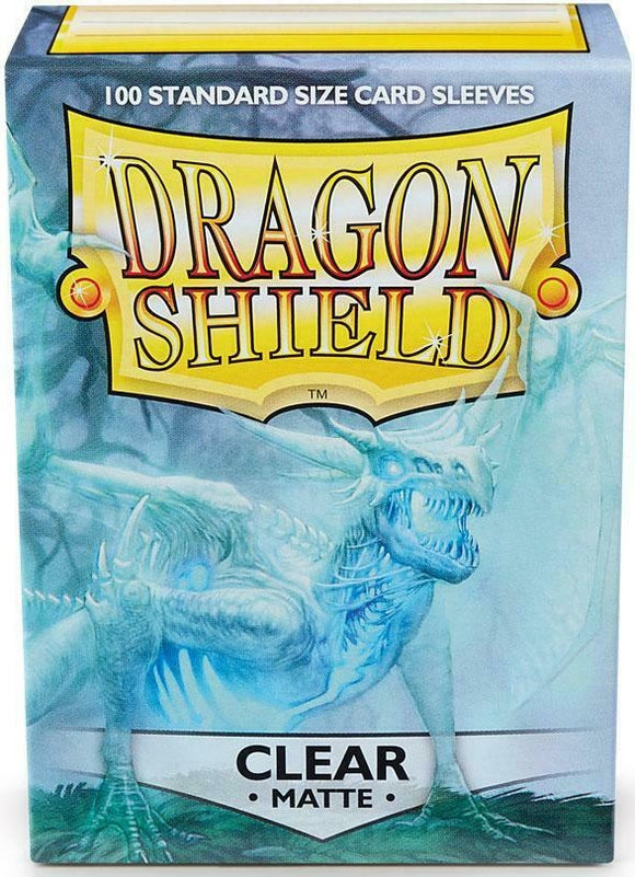 Sleeves: Dragon Shield: Matte: Clear (100)