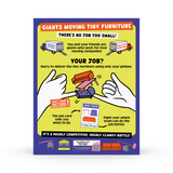 Giants Moving Tiny Furniture