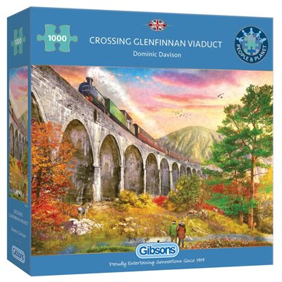 Crossing Glenfinnan Viaduct 1000 Piece