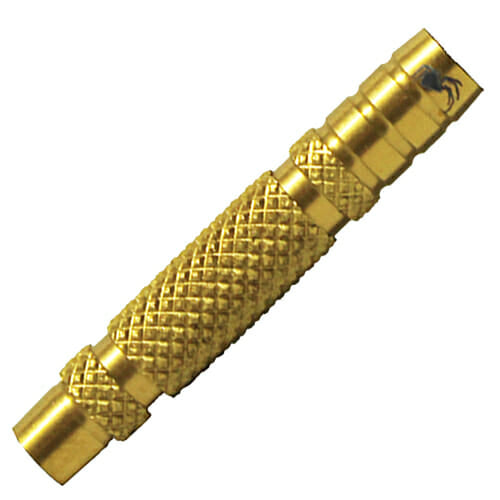 Gold Widow Knurled 20g 90% Tungsten Soft Tip Darts