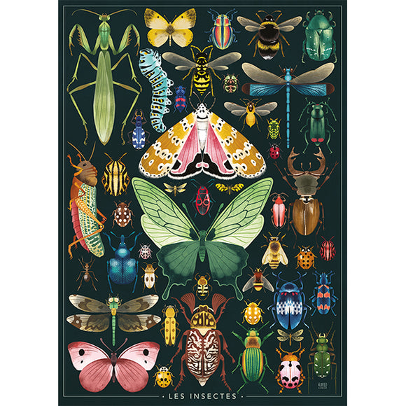 Jigaw Puzzle - Les Insectes - Nathan 1000 pcs