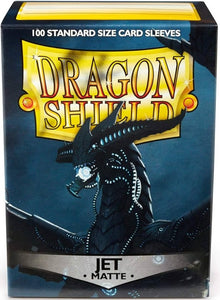 Sleeves: Dragon Shield: Matte: Jet (100)