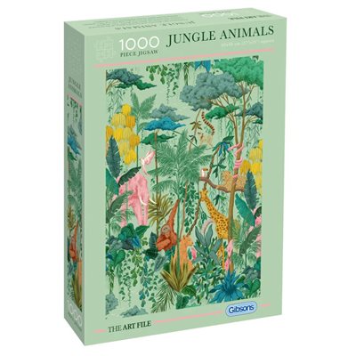 Puzzle - 1000 pcs - The Art File Collection: Jungle Animals