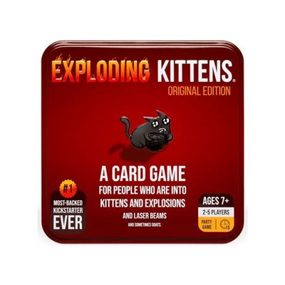 Exploding Darts Exploding Kittens - 10 Years Anniversary Tin – Toronto Darts & Games